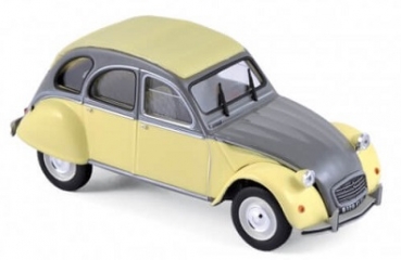 151398 Citroen 2CV Dolly 1985 - Rialto Yellow & Cormoran Grey 1:43